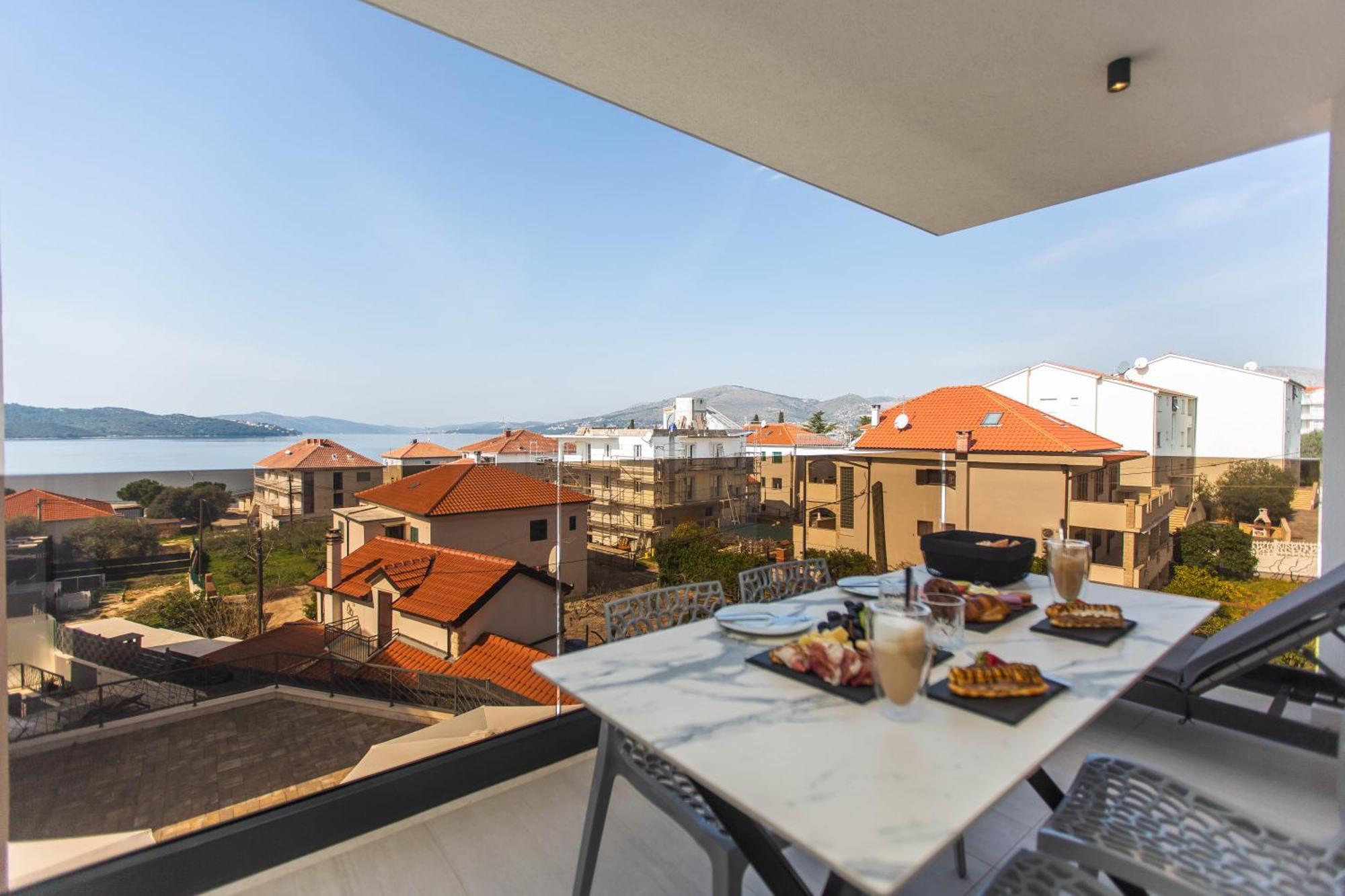 Villa 23 B Heated Pool Trogir Kültér fotó