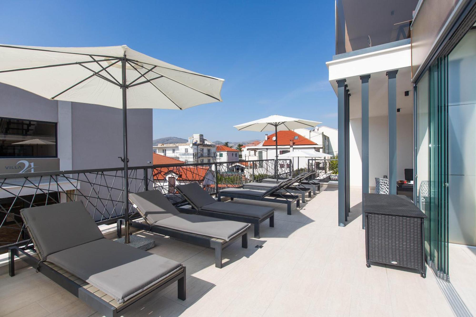 Villa 23 B Heated Pool Trogir Kültér fotó